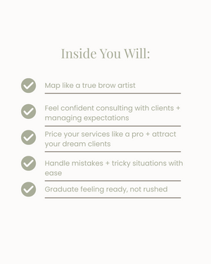 FREE course preview - Booked Out Brows