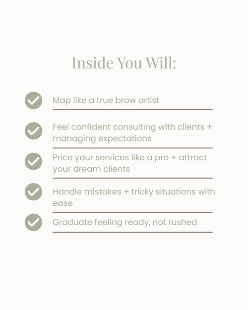 FREE course preview - Booked Out Brows