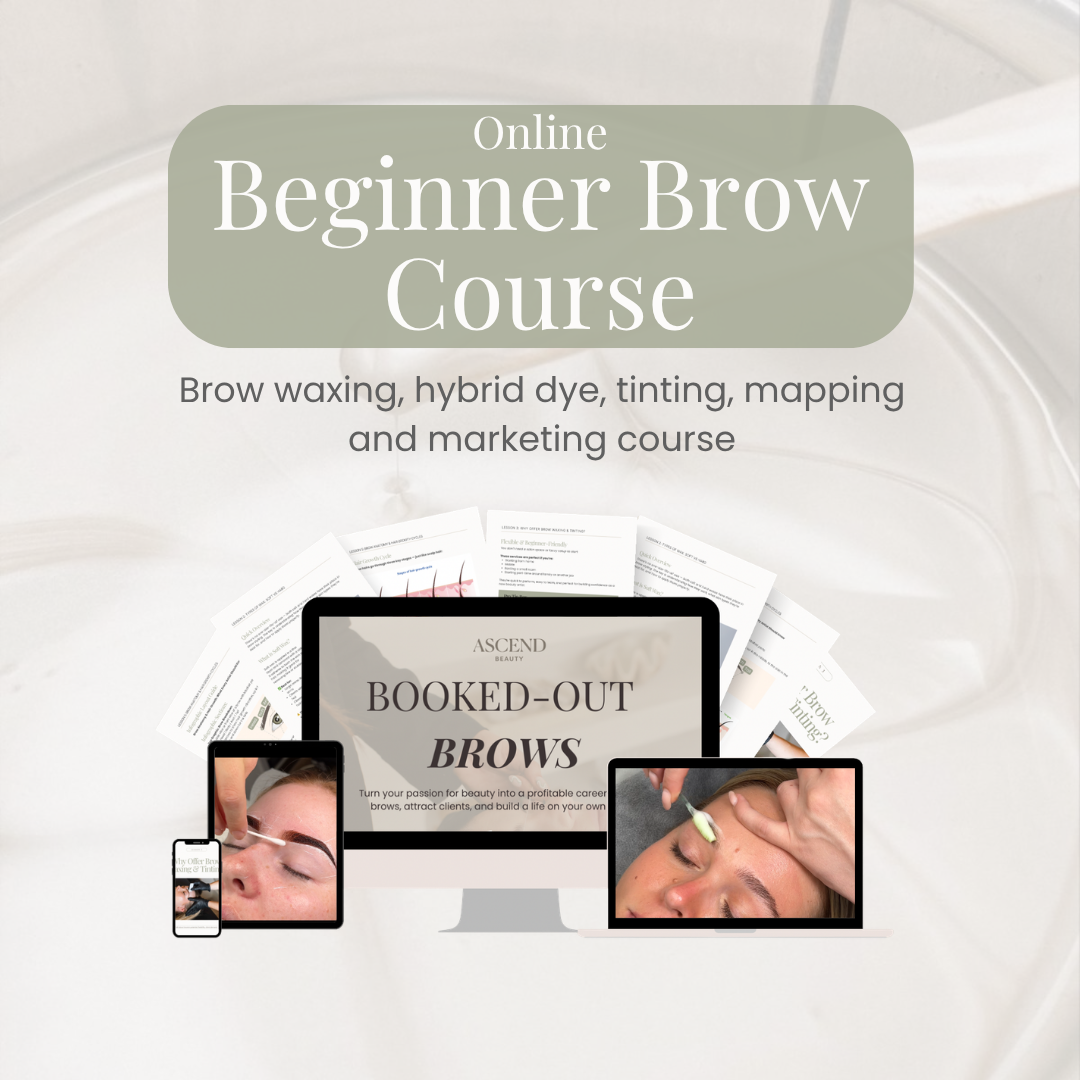 Booked-Out Brows: Our Beginner brow and business course
