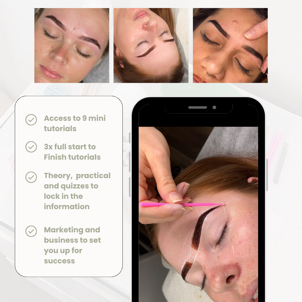 Booked-Out Brows: Our Beginner brow and business course