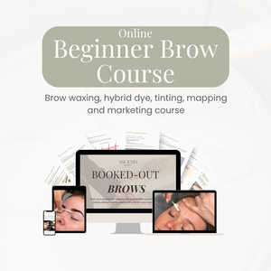 Booked-Out Brows: Our Beginner brow and business course