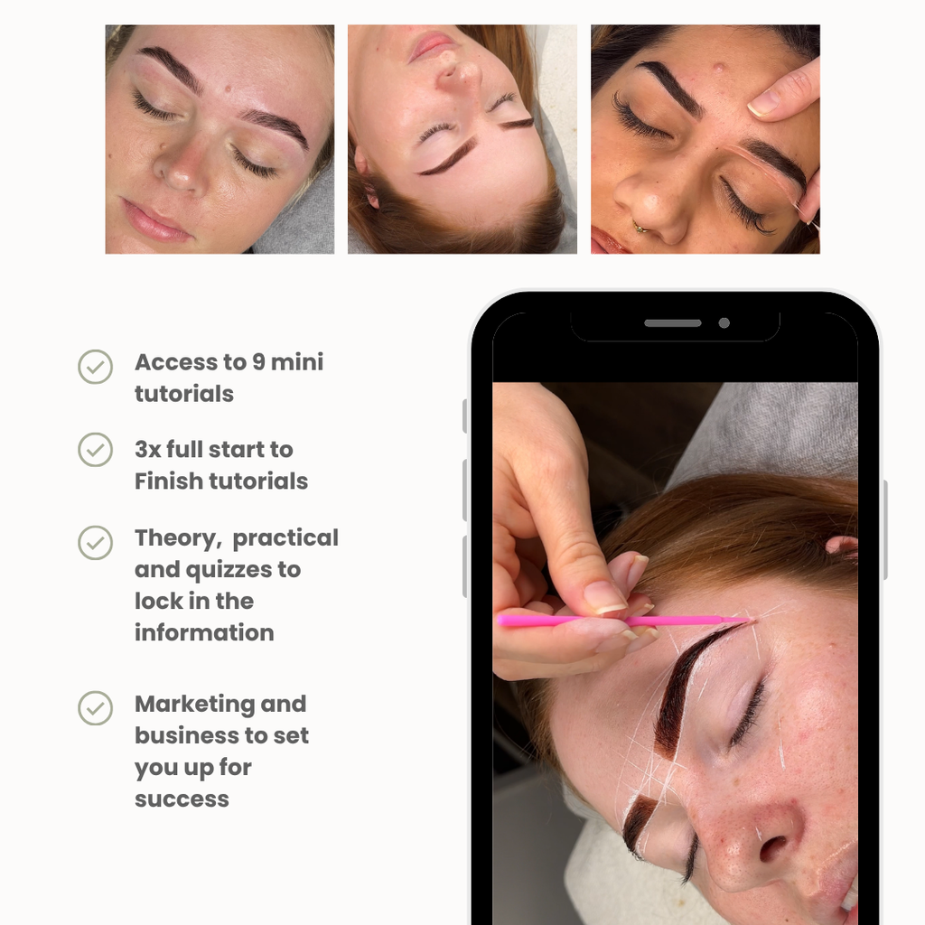 Booked-Out Brows: Our Beginner brow and business course
