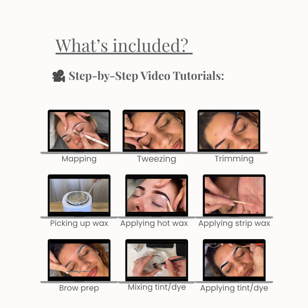 Booked-Out Brows: Our Beginner brow and business course