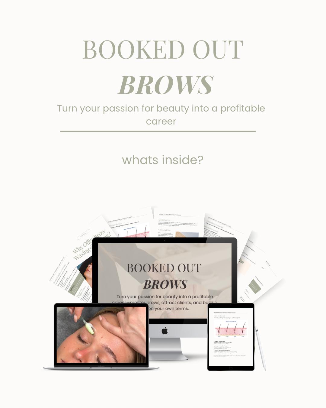 FREE course preview - Booked Out Brows